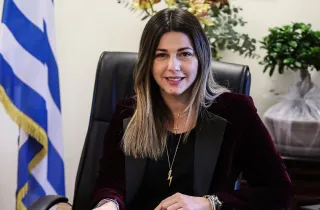 Η υπουργός Παιδείας Σοφία Ζαχαράκη