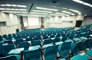Αμφιθέατρο σε ιδιωτικό μη κρατικό πανεπιστήμιο