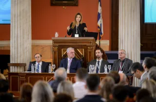 Σοφία Ζαχαράκη στο Fintech Athens 5.0: «Η ανάπτυξη δεν είναι μόνο ζήτημα ταχύτητας. Είναι και ζήτημα συμμετοχής»