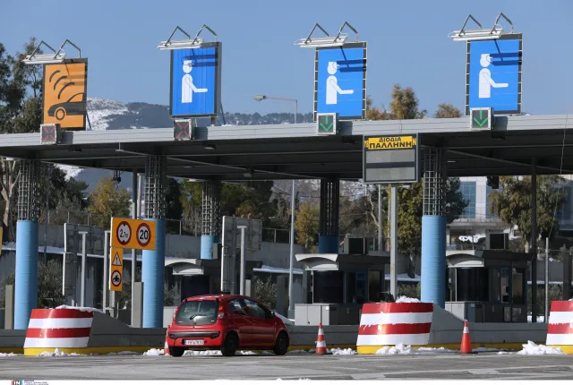 Διόδια στην Αττική Οδό