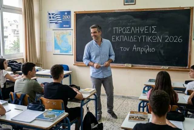 προσλήψεις εκπαιδευτικών 2026 καθηγητής