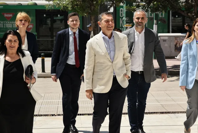 Ο Αλέξης Τσίπρας στον Άρειο Πάγο για την ιδρυτική διακήρυξη της ΕΛΑΣ