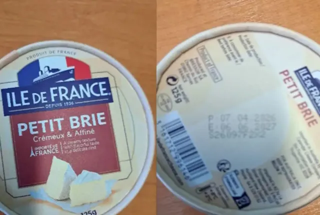 Ανάκληση σε μπλε τυρί Brie από τον ΕΦΕΤ λόγω παθογόνου μικροοργανισμού Staphylococcus aureus