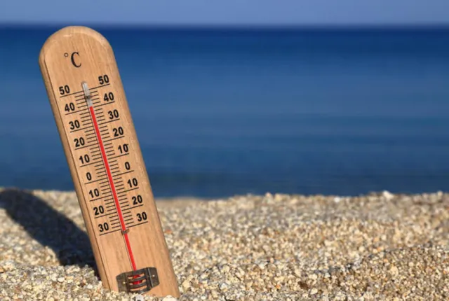 ζεστη θερμομετρο