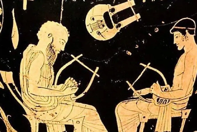 αρχαια ελληνική λυρα