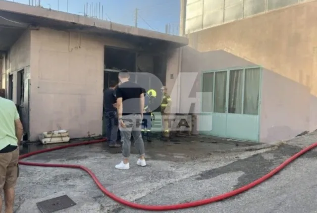 Έκρηξη στα Χανιά Κρήτης σε εργοστάσιο σκαφών