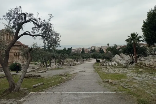 Ναός στην Αρχαία Αγορά