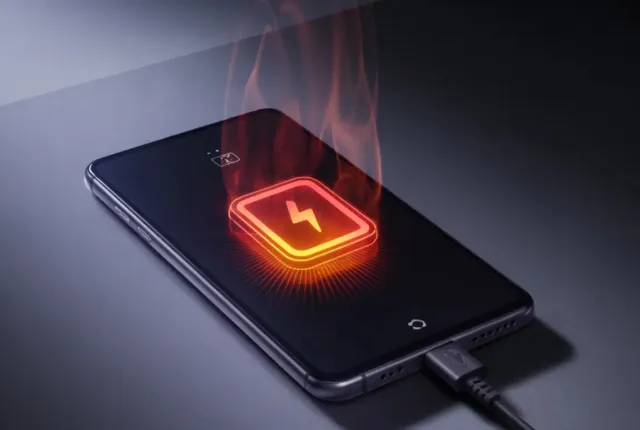 phone burning