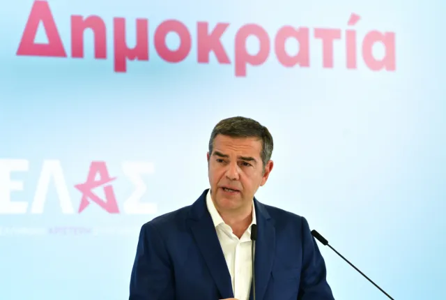 Ο πρόεδρος της ΕΛΑΣ Αλέξης Τσίπρας