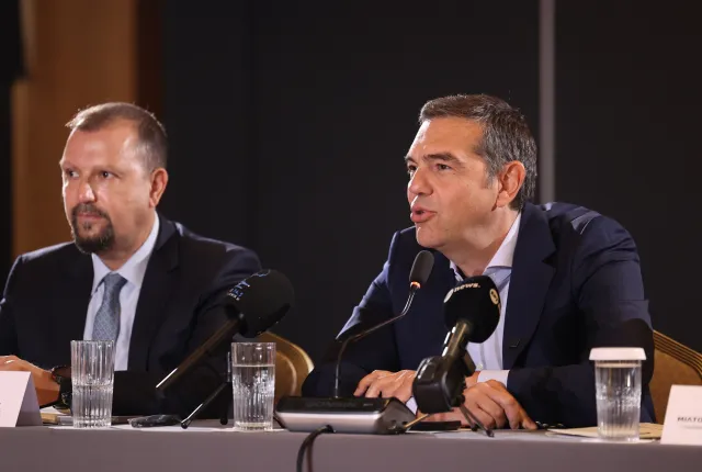 Ο πρόεδρος της ΕΛΑΣ Αλέξης Τσίπρας