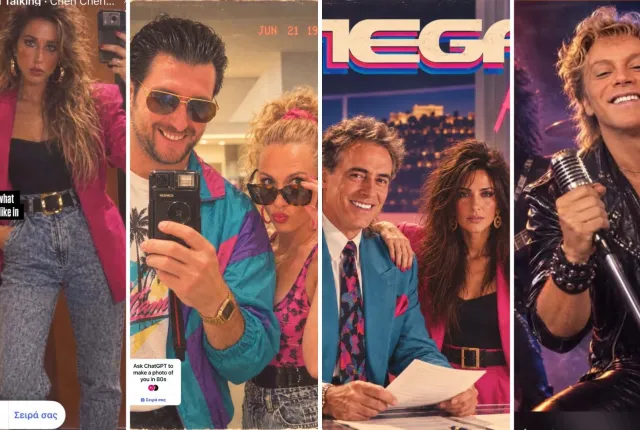 Το νέο viral trend στο Instagram με τα 80s φίλτρα