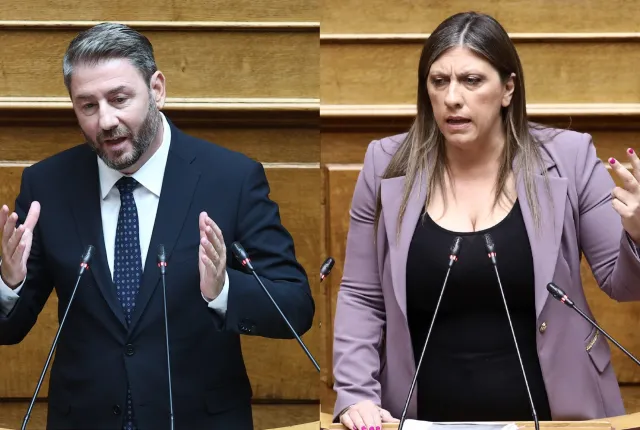 Νίκος Ανδρουλάκης και Ζωή Κωνσταντοπούλου