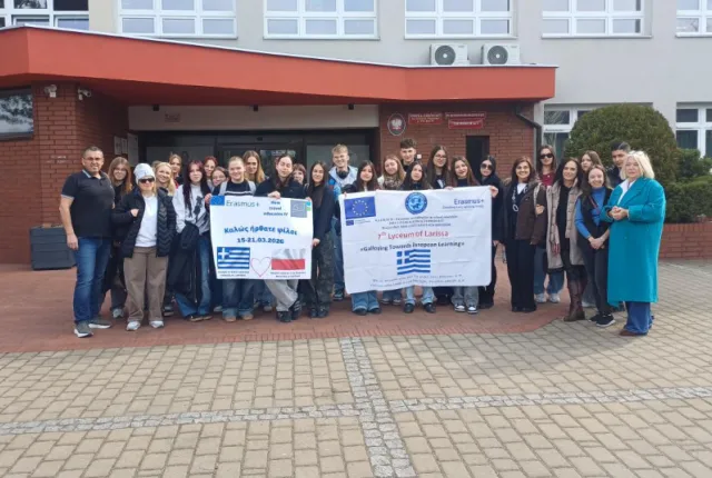 7ο ΓΕΛ Λάρισας, erasmus+