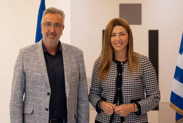 ΖΑΧΑΡΑΚΗ ΜΕ ΔΗΜΑΡΧΟ ΑΓΙΟΥ ΔΗΜΗΤΡΙΟΥ