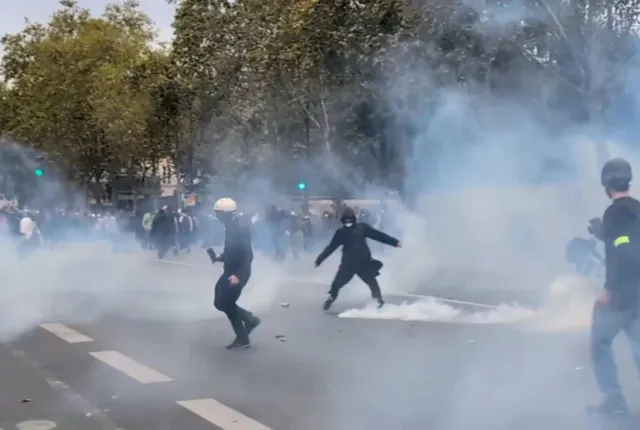 Διαδήλωση στη Γαλλία