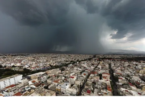 καιρός βροχές