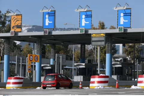 Διόδια στην Αττική Οδό