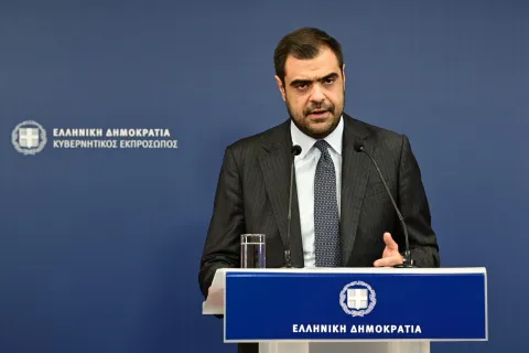 Ο κυβερνητικός εκπρόσωπος Παύλος Μαρινάκης