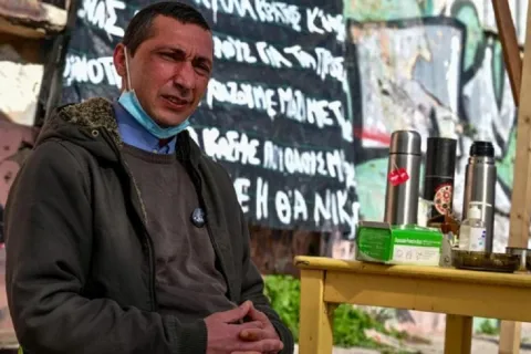 Προσφυγικά: Ραγδαία επιδείνωση της υγείας του απεργού πείνας, Αριστοτέλη Χαντζή