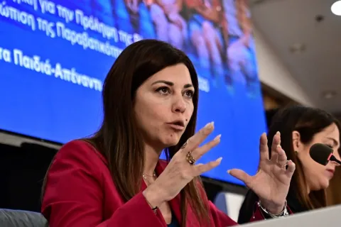 Η Υπουργός Παιδείας, Σοφία Ζαχαράκη