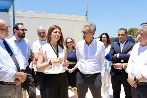 Σοφία Ζαχαράκη στο Ηράκλειο: Από το νέο Κέντρο Καινοτομίας και τις φοιτητικές εστίες, στα Ωνάσεια Σχολεία