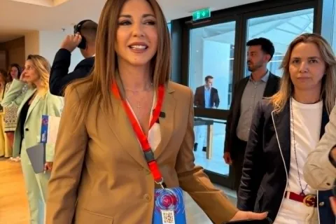 Η υπουργός Παιδείας, Θρησκευμάτων και Αθλητισμού, Σοφία Ζαχαράκη