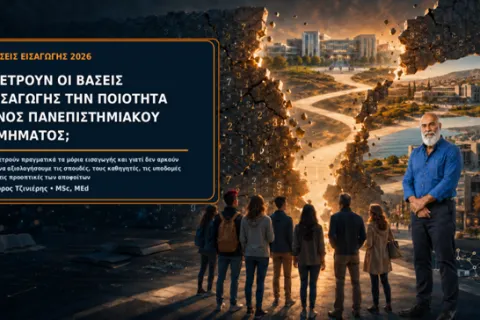Είναι η βάση εισαγωγής ενός Πανεπιστημιακού Τμήματος δείκτης της ποιότητάς του