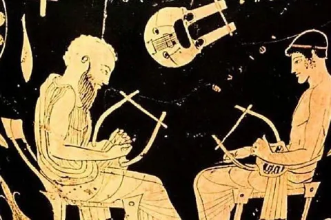 αρχαια ελληνική λυρα