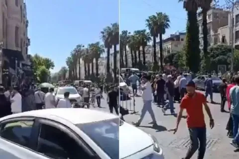 Έκρηξη στη Δαμασκό της Συρίας
