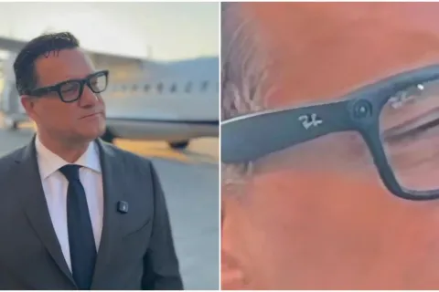 Τα viral Rayban γυαλιά του Άδωνι Γεωργιάδη