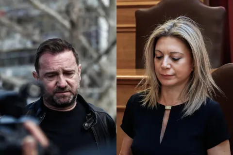 Μαρία Καρυστιανού και Νίκος Πλακιάς