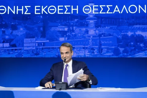 Ο Πρωθυπουργός Κυριάκος Μητσοτάκης στη Διεθνή Έκθεση Θεσσαλονίκης