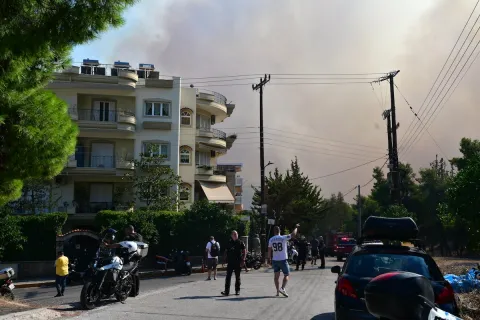 Φωτιά στο Χαιδάρι