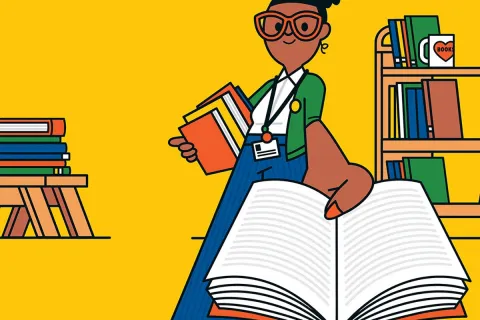 reading big book