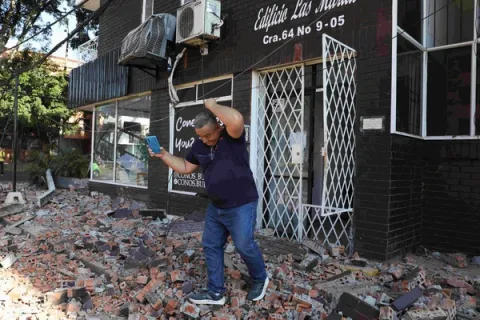 kolombia earthquake