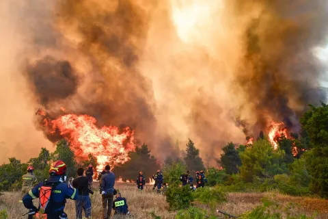 Φωτιά στην Κρήτη