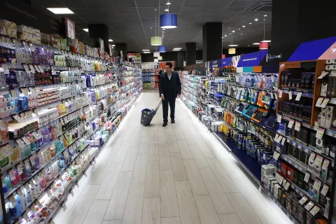 Ψώνια σε σούπερ μάρκετ