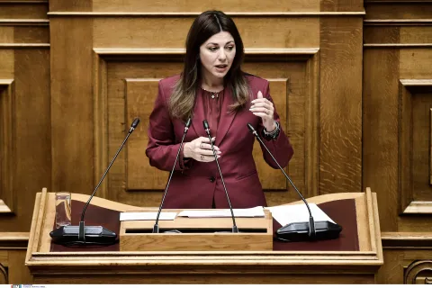 Η υπουργός Παιδείας Σοφία Ζαχαράκη