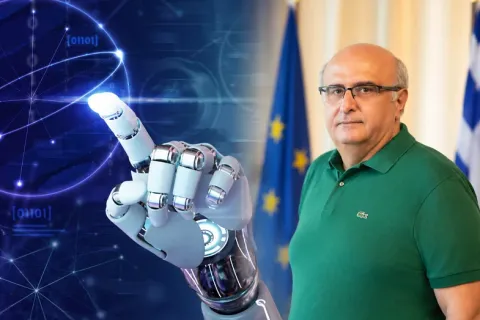 Ο Πρύτανης του Πανεπιστημίου Πατρών Χρήστος Μπούρας μιλά για την Τεχνητή Νοημοσύνη