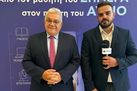 Ο υφυπουργός Παιδείας Νίκος Παπαιωάννου σε δηλώσεις του στον δημοσιογράφο Μιχάλη Τσιλιβάκο στο alfavita.gr