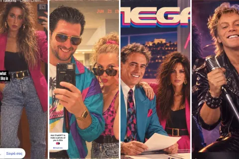 Το νέο viral trend στο Instagram με τα 80s φίλτρα