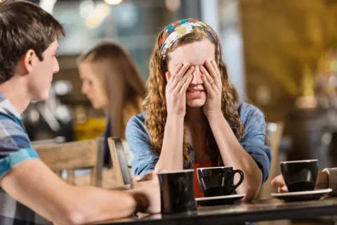 embarassed