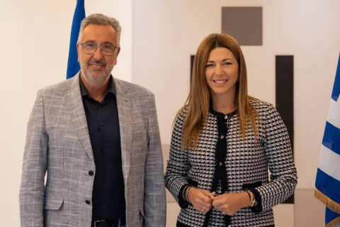 ΖΑΧΑΡΑΚΗ ΜΕ ΔΗΜΑΡΧΟ ΑΓΙΟΥ ΔΗΜΗΤΡΙΟΥ