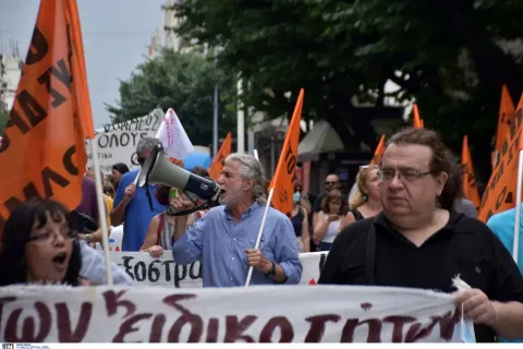 Κινητοποίηση εκπαιδευτικών στη Θεσσαλονίκη
