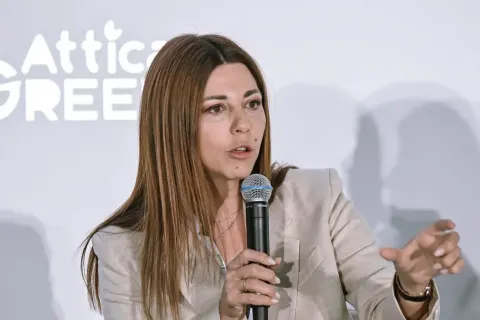 Η υπουργός Παιδείας Σοφία Ζαχαράκη