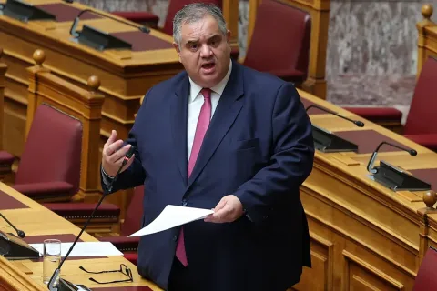 Ο υφυπουργός Εσωτερικών Βασίλης Σπανάκης