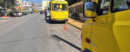 Κίτρινα σχολικά λεωοφορεία
