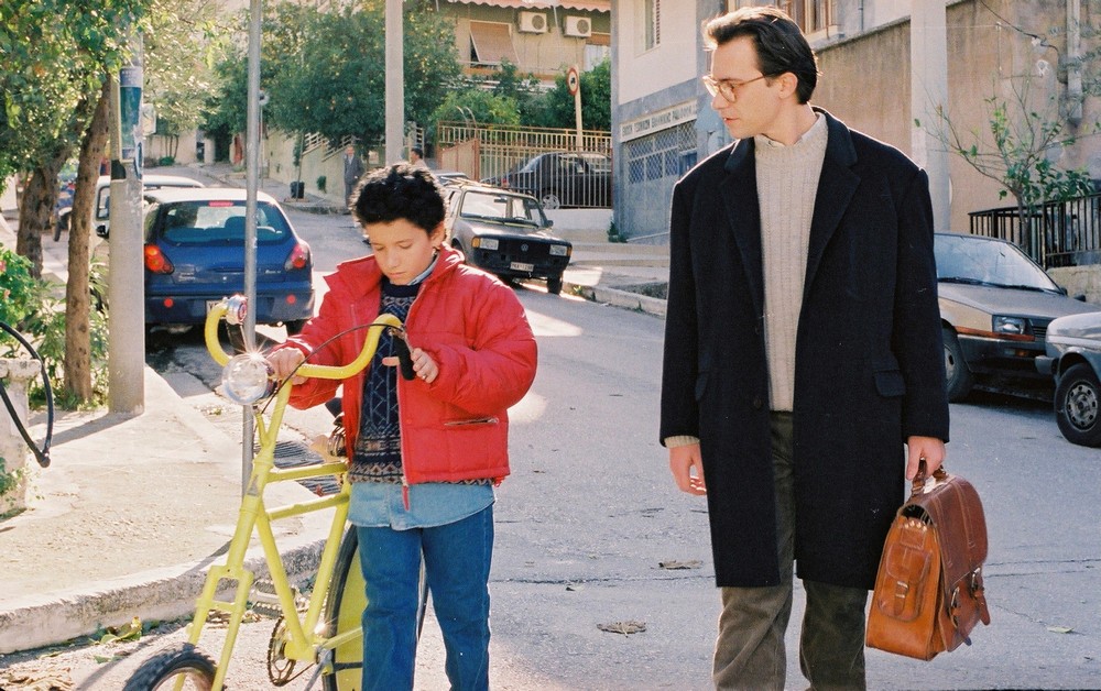 The canary yellow bicycle